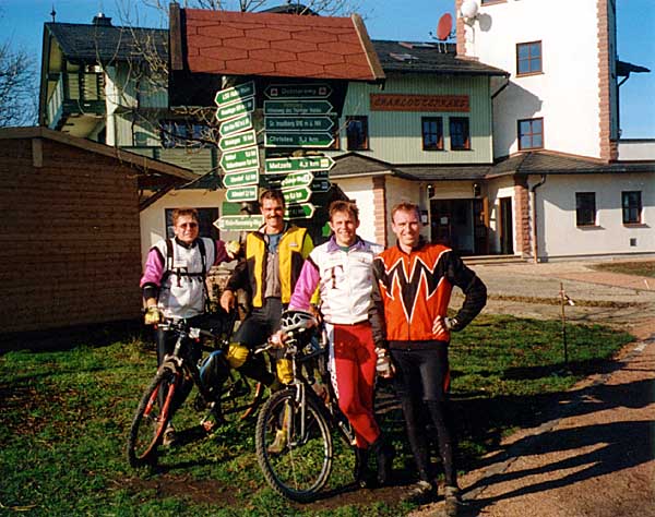Rennsteig-Dolmar-Weg, 22. Oktober 2000 - Bild 4